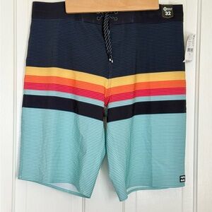 NWT Billabong Upcycler All Day Pro Board Shorts 32"
